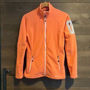 EDDIE BAUER First Ascent Polartec Full Zip Fleece Jacket Sweater Sz M ~ NEW
